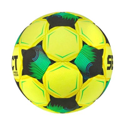 3. Select Speed Indoor v26 Gelb-Grüner Fußball 140011
