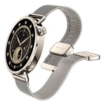 5. Xiaomi S4 Smartwatch BHR07VWGL 3,35 cm (1,32 Zoll) AMOLED 41 mm Digital Gold