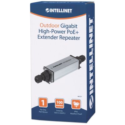 8. GIGABIT POE/POE+ SIGNALVERLÄNGERUNG 1-PORT EXTERN
