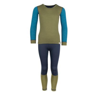 Trollkids Kinder Merino Baselayer Set II für Jungen/Mädchen (644-355)