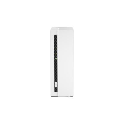 7. Qnap TS-133, Tower, 1 x 2,5"/3,5" SATA, ARM 1,8 GHz Quad-Core, 2 GB RAM, 1 x 1 GbE, externes Netzteil
