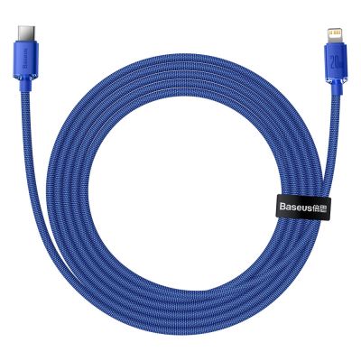 4. Baseus CAJY000303 Lightning – USB-C PD-Kabel 20 W 480 Mbit/s 2 m – blau