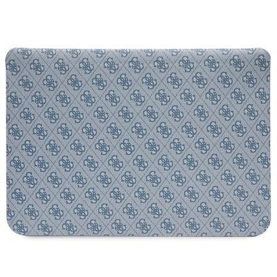 3. Guess 4G Printed Stripes Hülle für einen 16-Zoll-Laptop – Blau