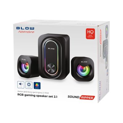 2. BLOW 2.1 Gaming-Computerlautsprecher mit Subwoofer