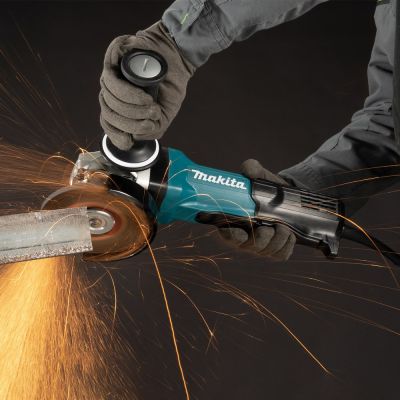 13. MAKITA WINKELSCHLEIFER 125 mm GA5093X01 1900 W, PFAD-SCHALTER, DREHZAHLREGELUNG, BREMSE
