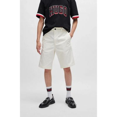 3. HUGO Darik241 Shorts weiß (50505857-102)