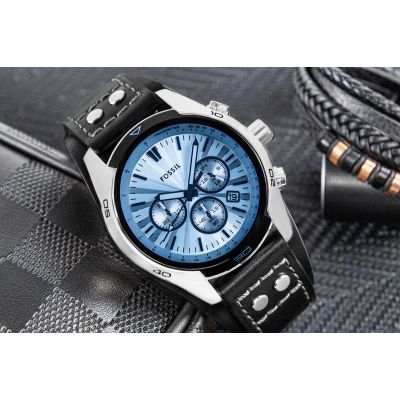 5. FOSSIL Coachman CH2564 Herrenuhr + Box