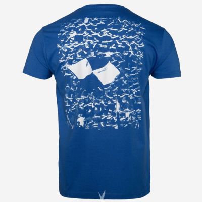2. Das Poznań Fans T-Shirt Blau M