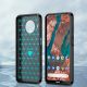4. Carbon Case Flexible Hülle für Nokia X100 schwarz