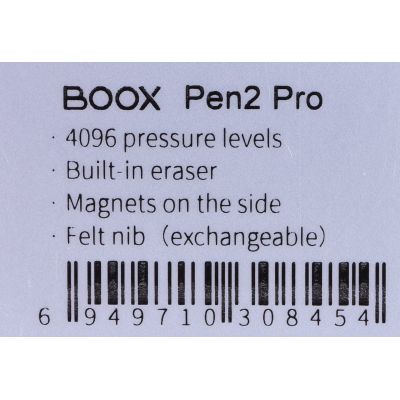 6. Onyx Boox Pen 2 Pro Stylus mit Radierer, Schwarz