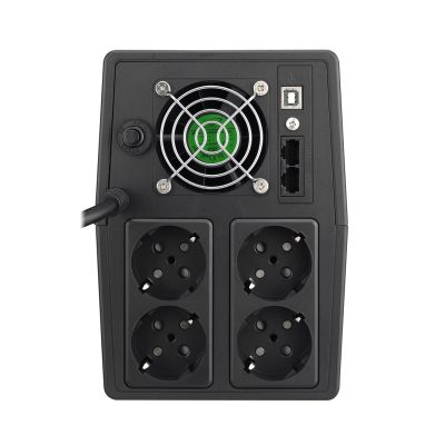 4. POWER WALKER UPS LINE-IN VI 2000 SCL (4X SCHUKO 230V, RJ11/45 IN/OUT, USB, LCD)