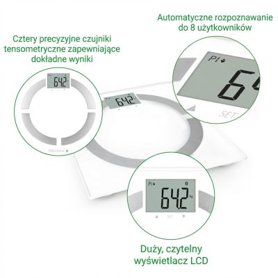 10. Medisana BS 444 Analysenwaage (weiß)