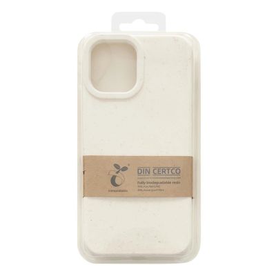 5. Eco Case Hülle für iPhone 14 Plus abbaubare Silikonhülle weiß