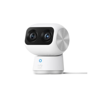 9. Anker Eufy | Sicherheitskamera für den Innenbereich | S350 | Weitwinkelobjektiv | Tischmodell | Micro-SD-Karte, max. 128 GB | Weiß