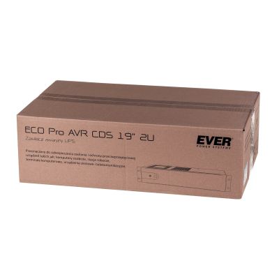 8. EVER ECO Pro 1000 AVR CDS 19" 2U USV (Rack; 1000VA) (W/EAVRRM-001K00/00)
