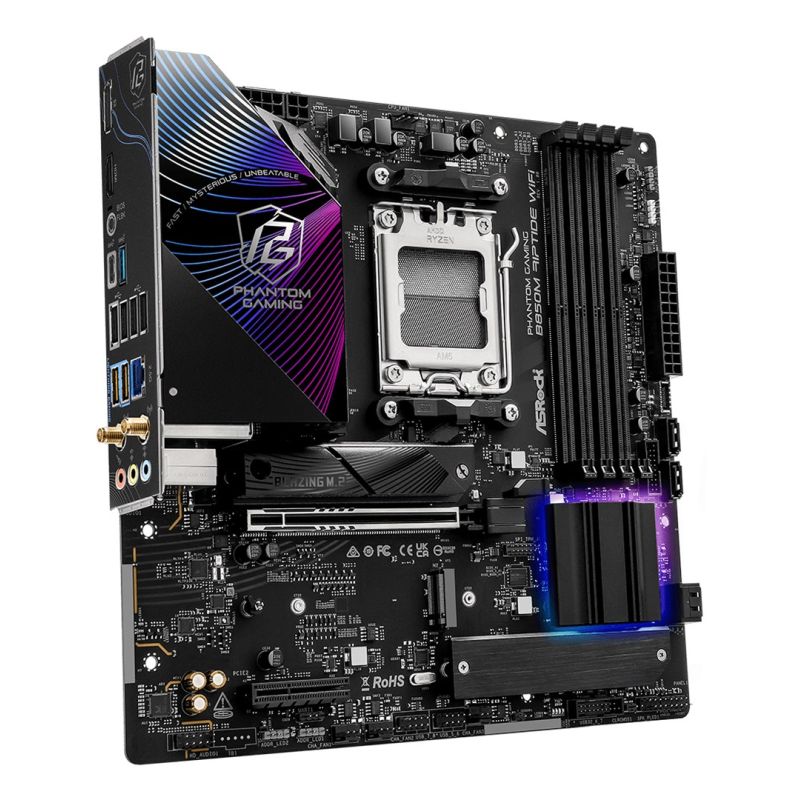 10. ASRock B850M Riptide WiFi Mainboard