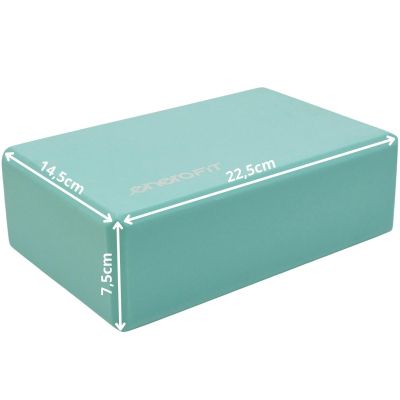 8. BLOCK CUBE FÜR ÜBUNGEN, YOGA, PILATES, FITNESS, MINT ENERO FIT