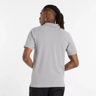 3. New Balance Baumwoll-Piqué-Poloshirt M MT51519AG