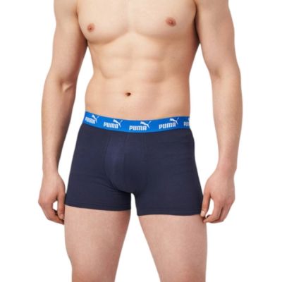 2. Puma Herren-Boxershorts, 2er-Pack, marineblau, bequeme Baumwolle