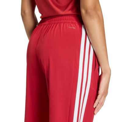 5. adidas Train Essentials 3-Streifen Webhose für Damen Rot KF8554