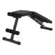 3. ZIPRO TEMPO Power/Basic Ständer mit verstellbarer Rückenlehne für Fitnessstudio und Heimgebrauch, Schwarz