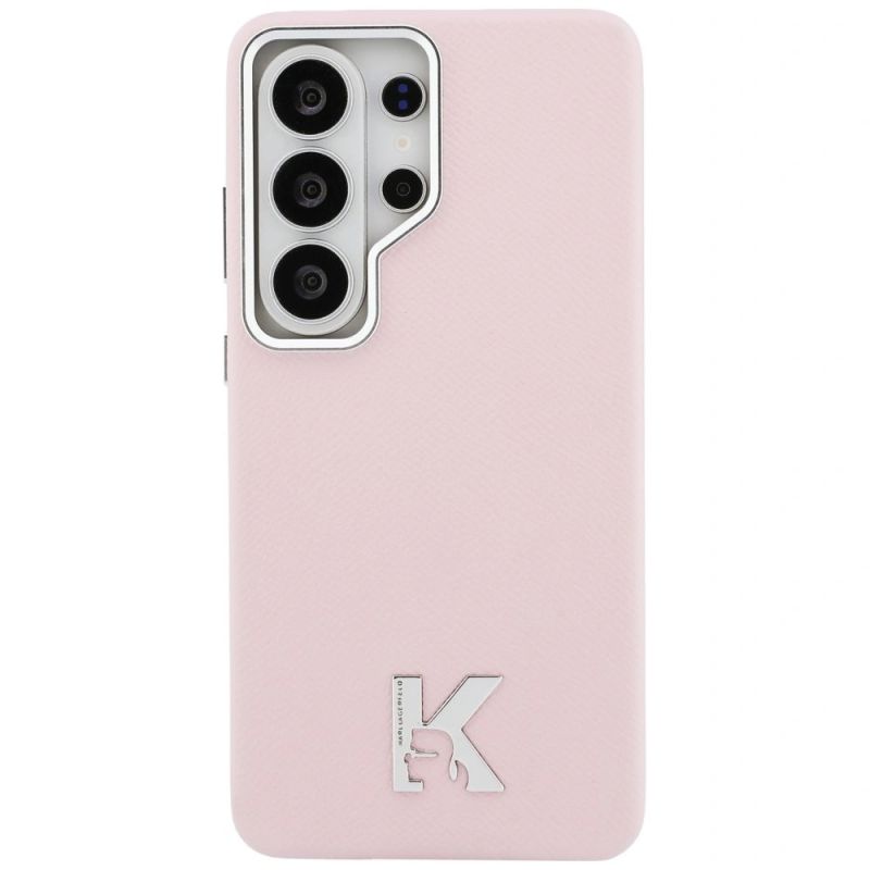 3. Karl Lagerfeld K Metal Logo MagSafe Hülle für Samsung Galaxy S26 Ultra - Pink