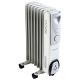 Ölradiator Ravanson OH-07 (1500 W; 7 Rippen; Farbe Grau)