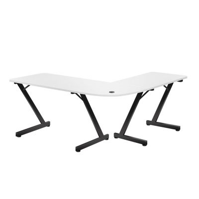 5. Huzaro Hero 7.0 Weißer Gaming-Schreibtisch