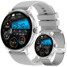 Rubicon RNCF35 SILBER Damen-Smartwatch-Armband + Armband