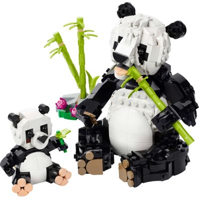 13. LEGO Creator 3-in-1 31165 – Wildtiere: Panda-Familie