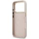 7. Guess 4G Logo Plate MagSafe Hülle für iPhone 18 Pro / 17 Pro – rosa