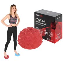 SENSORISCHE HÄLFTE FÜR MASSAGE DIAMANT BURGUNDER ENERO FIT