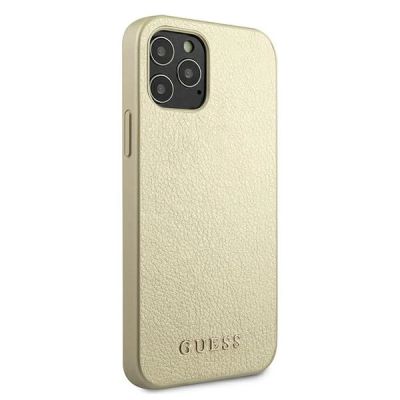 4. Guess GUHCP12LIGLGO iPhone 12 Pro Max 6,7" Gold/Gold Hardcase Schillernd