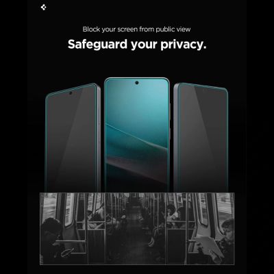 13. Spigen Glas.Tr Ez Fit Pro HD Privacy Glass 2er-Pack für Samsung Galaxy S26+