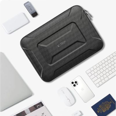 9. Tech-Protect Ranger-X Taktische Laptoptasche für 13-14 Zoll, Schwarz
