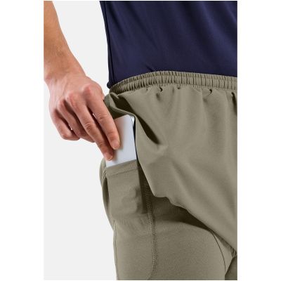 4. Herren-Shorts Odlo ESSENTIAL 6 INCH 2-in-1, beige