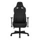 8. SENSE7 Sentinel Gaming-Stuhl, gepolsterter Sitz, Schwarz