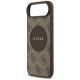 6. Guess 4G Circle Classic Logo MagSafe Hülle für iPhone Air - braun