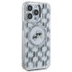 4. Karl Lagerfeld IML Monogram Karl & Choupette Head MagSafe-Hülle für iPhone 15 Pro Max – transparent