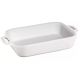 Rechteckige Keramikplatte STAUB 40511-151-0 - weiß 4,5 l