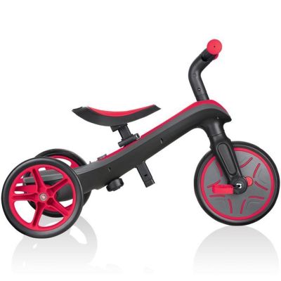 23. Globber Neues rotes Explorer Trike 4in1 632-102-2