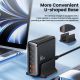 4. Tech-protect DC80W-GAN 6-PORT PD80W/QC3.0 Ladestation – Schwarz