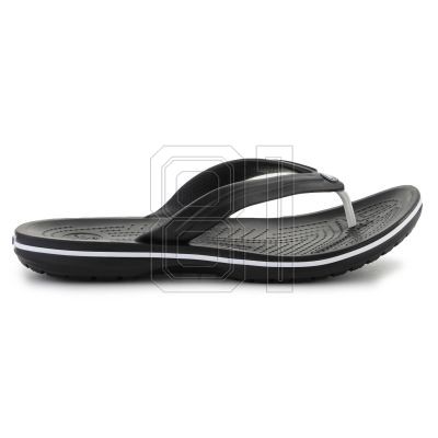7. Crocs Crocband Flip Black U 11033-001 Flip-Flops