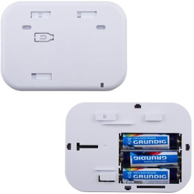3. Kohlenmonoxid-Detektor-LED-Leuchte, Batterie