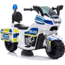Batteriebetriebenes Motorrad Police TR1912 Weiß