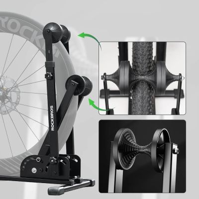 3. Rockbros HS-026AC Klappbarer Montageständer für Fahrräder – Schwarz