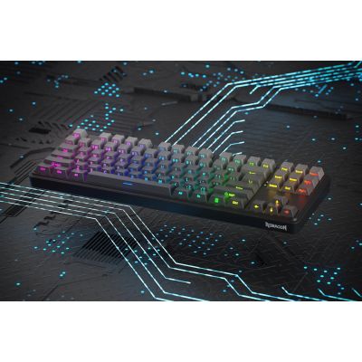 4. REDRAGON K707SP-RGB-PRO StarBlade Tastatur USB + RF Wireless + Bluetooth Schwarz