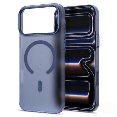 2. Tech-Protect MagZero MagSafe Hülle für iPhone 17 Pro Max / 18 Pro Max – Mattes Marineblau