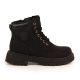 16. NEWS W EVE364A schwarze isolierte Wanderstiefel mit Reißverschluss