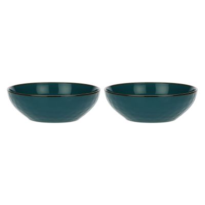 Set mit 2 Concerto Ottanio Salatschüsseln – Blaugrün, 26 cm